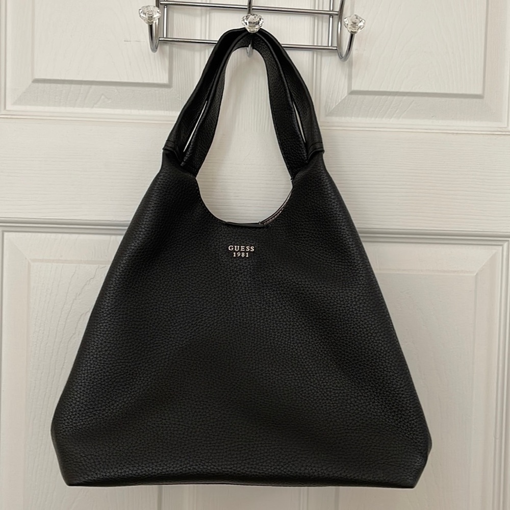 Guess black purse
